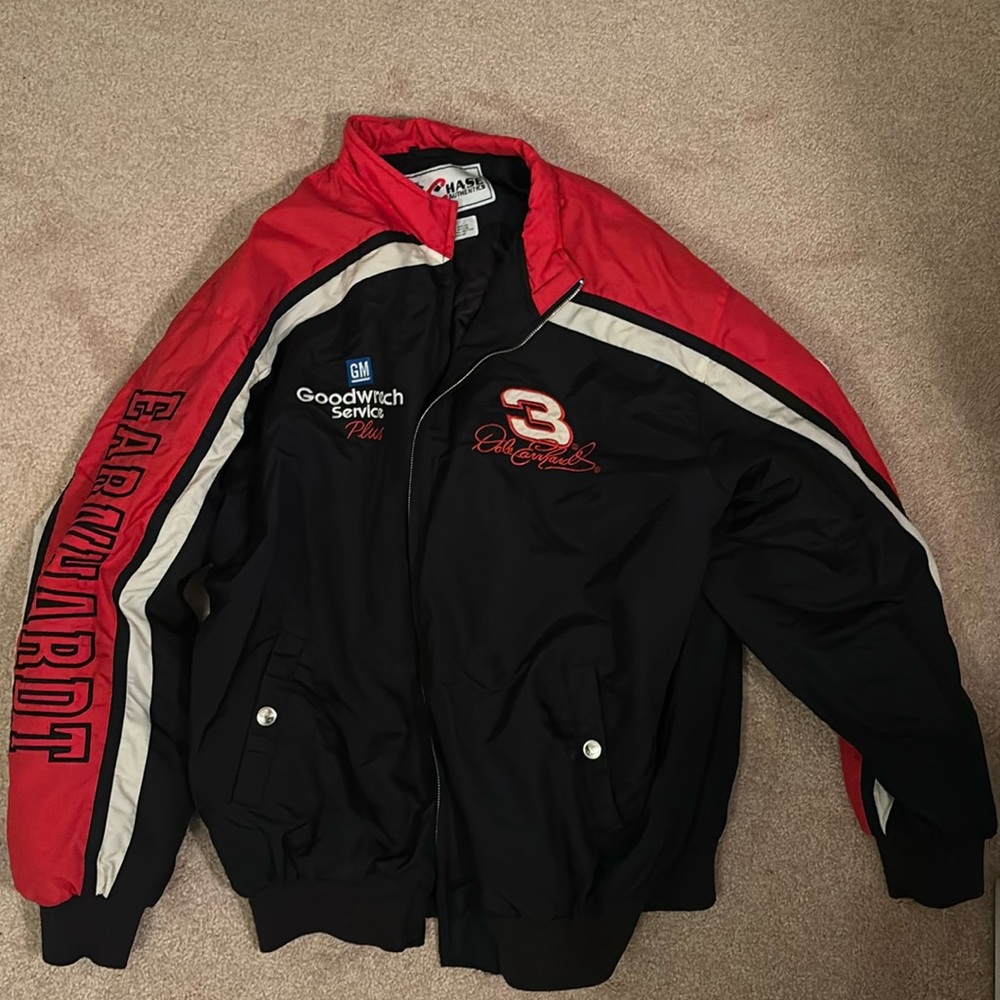 Vintage NASCAR race car driver jacket
